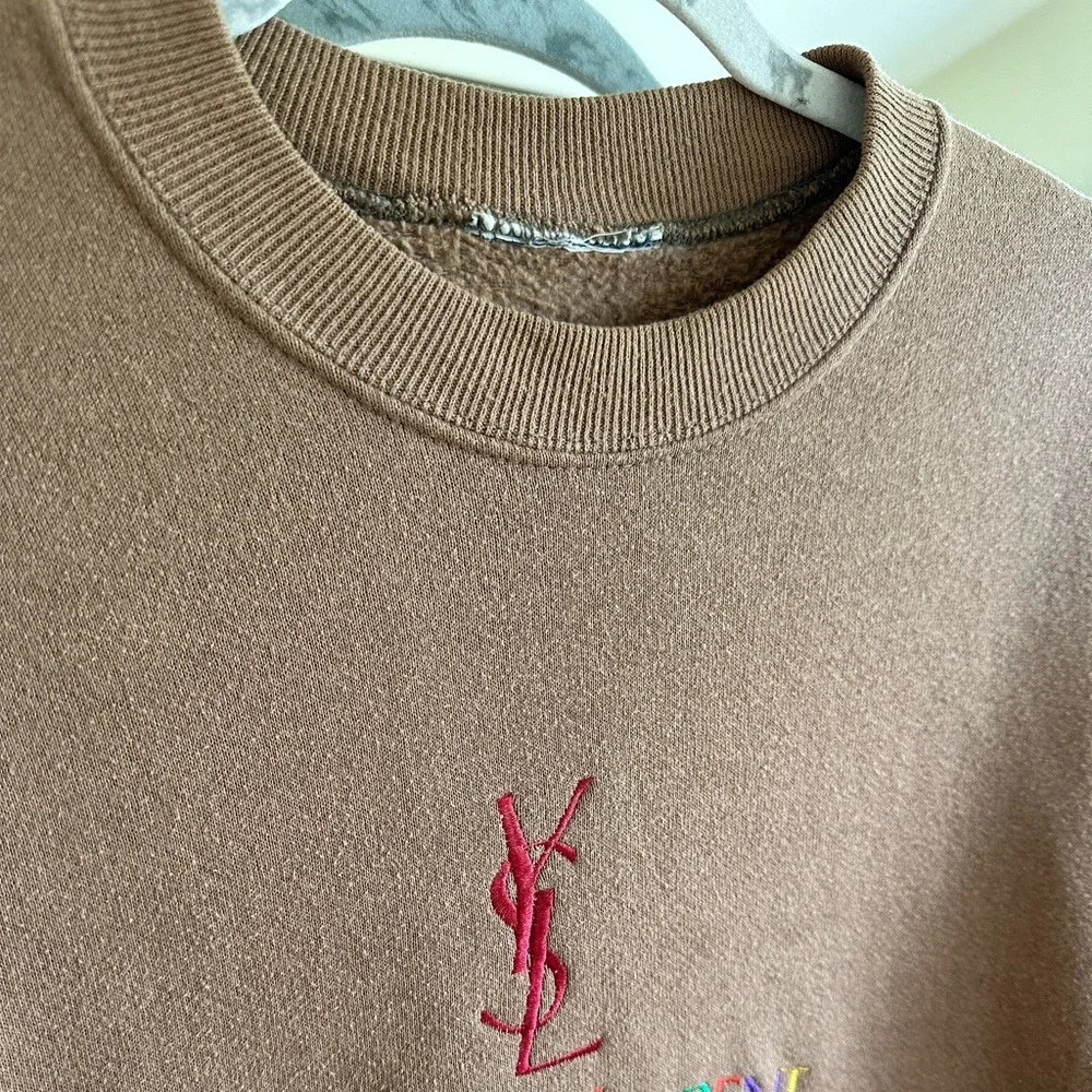 Yves Saint Laurent • Vintage Crew Neck - Picture 3 of 4